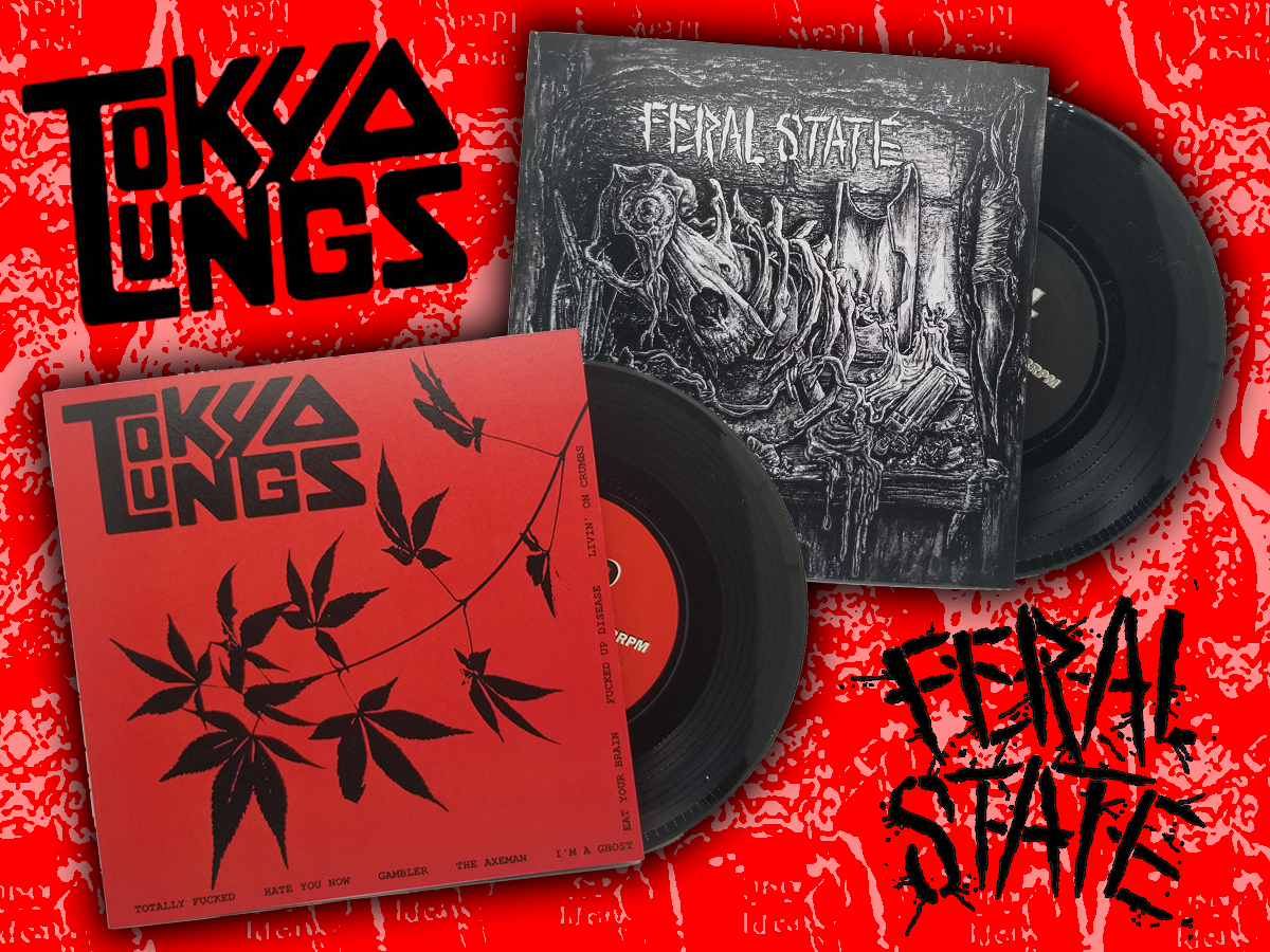 Tokyo Lungs / Feral State - Split 7"